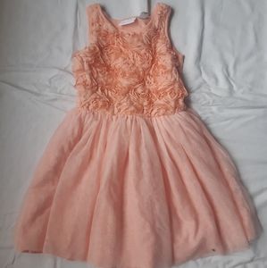 Peach Girls Dress